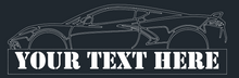 Load image into Gallery viewer, LASER CUT CAR SILHOUETTES 48" LONG