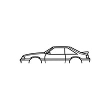 Load image into Gallery viewer, LASER CUT CAR SILHOUETTES 48" LONG