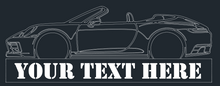 Load image into Gallery viewer, LASER CUT CAR SILHOUETTES 48" LONG