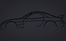 Load image into Gallery viewer, LASER CUT CAR SILHOUETTES 48" LONG