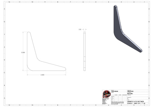 CHASSIS/CAGE GUSSETS